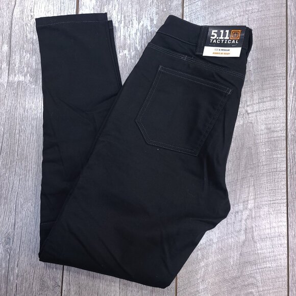 5.11 Tactical Pants Women’s 8 Black Wyldcat Ankle Utility Double Knee Stretch - Picture 1 of 10